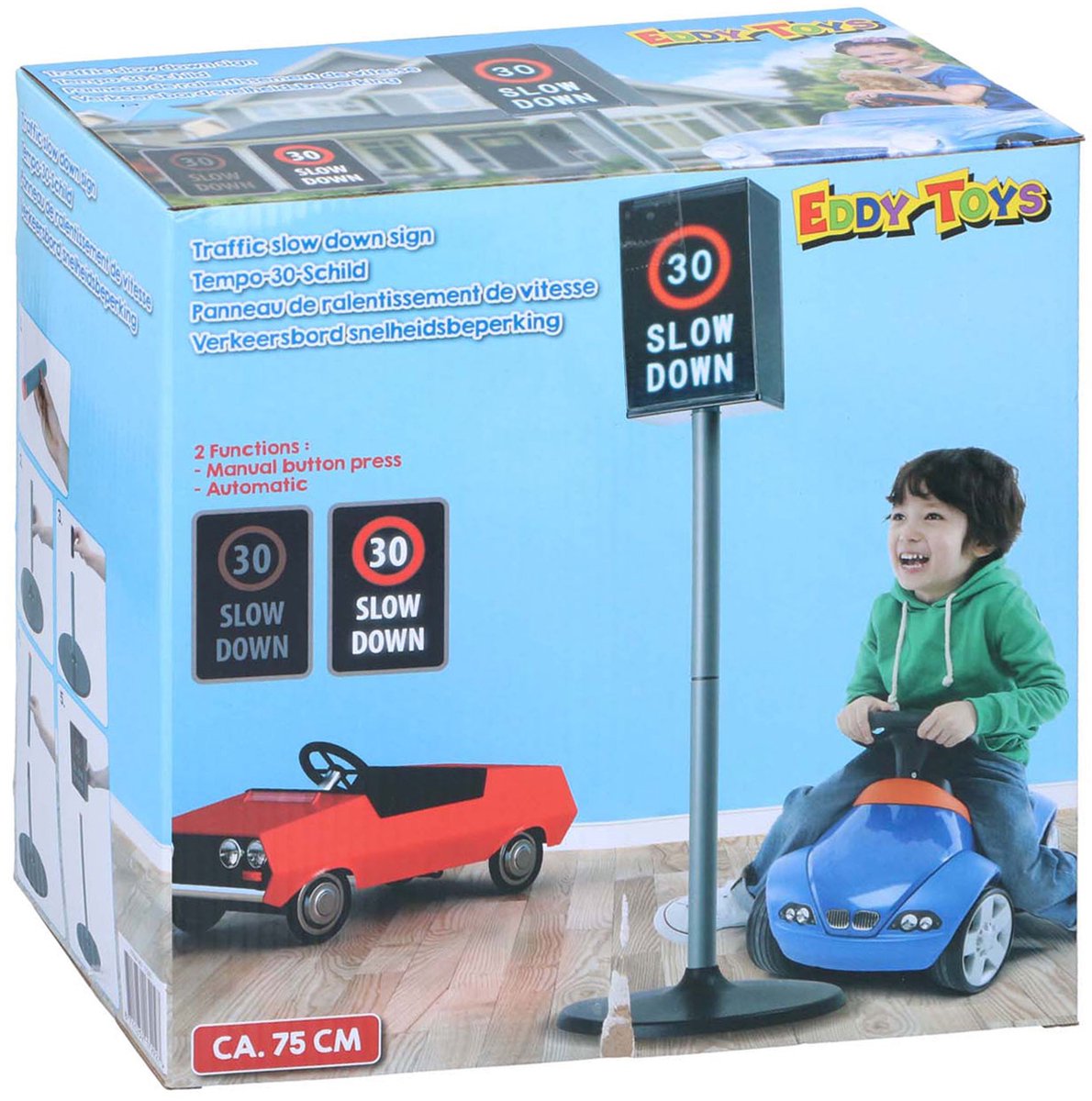 Elektronisch Speelgoed Verkeersbord 30 km/u Slow down
