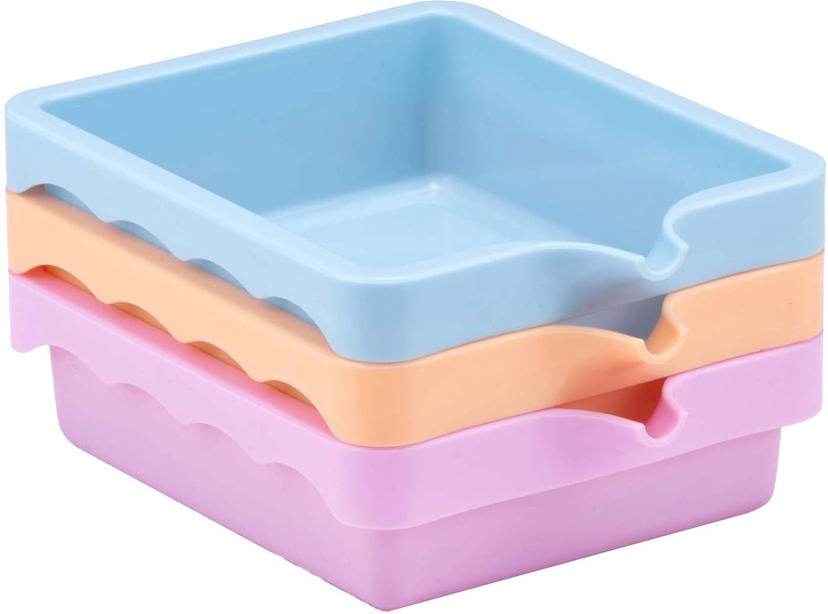 Palet Mengbakjes Verf, 3st.