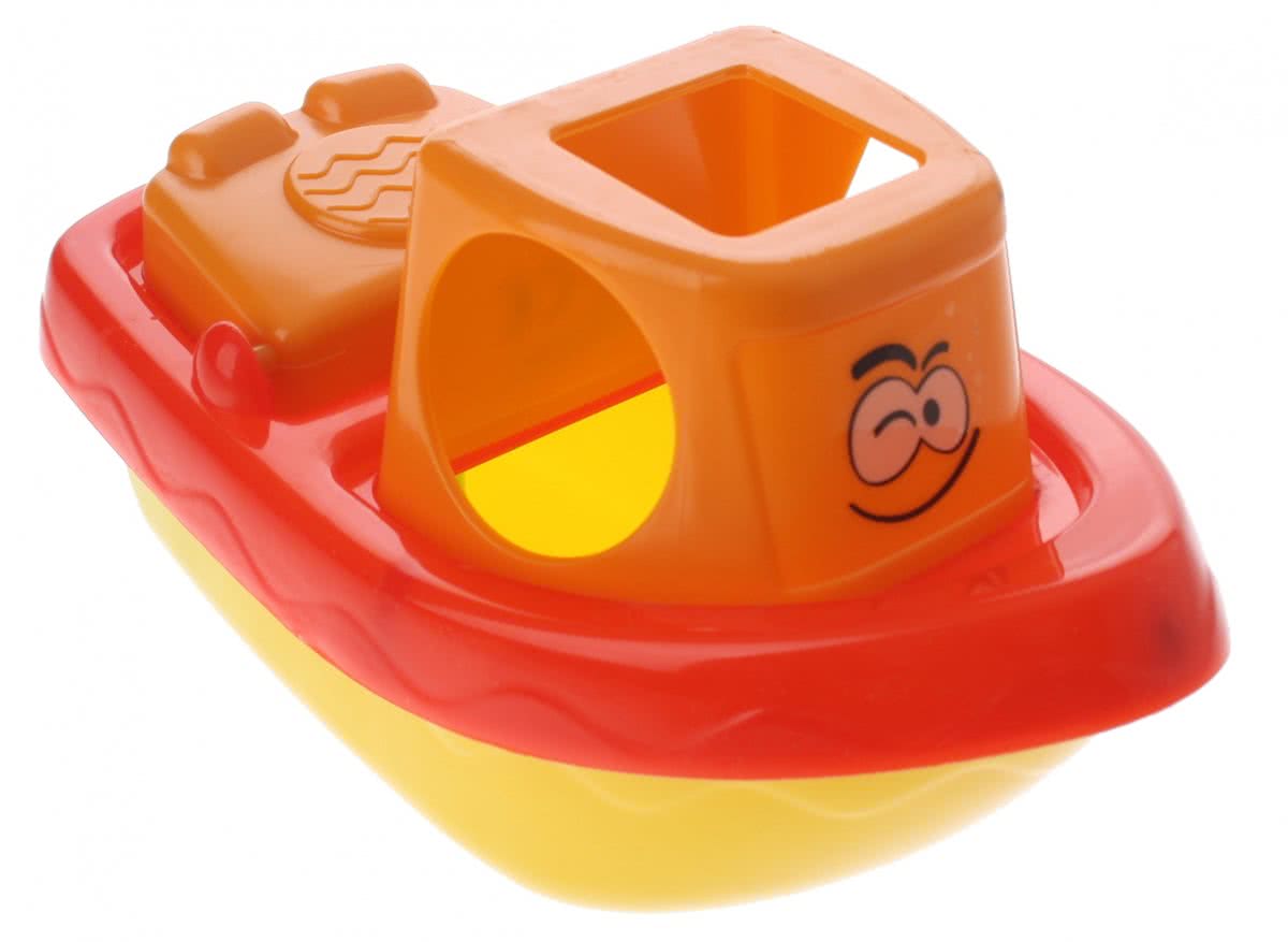 Eddy Toys Badspeelgoed Boot 22 X 11 X 11 Cm Oranje/rood