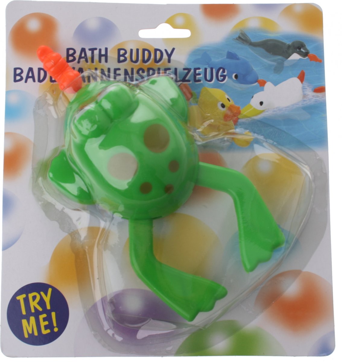 Eddy Toys Badspeelgoed Zwemmende Kikker 17 Cm