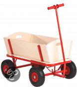 Eddy Toys Bolderkar hout max 50kg