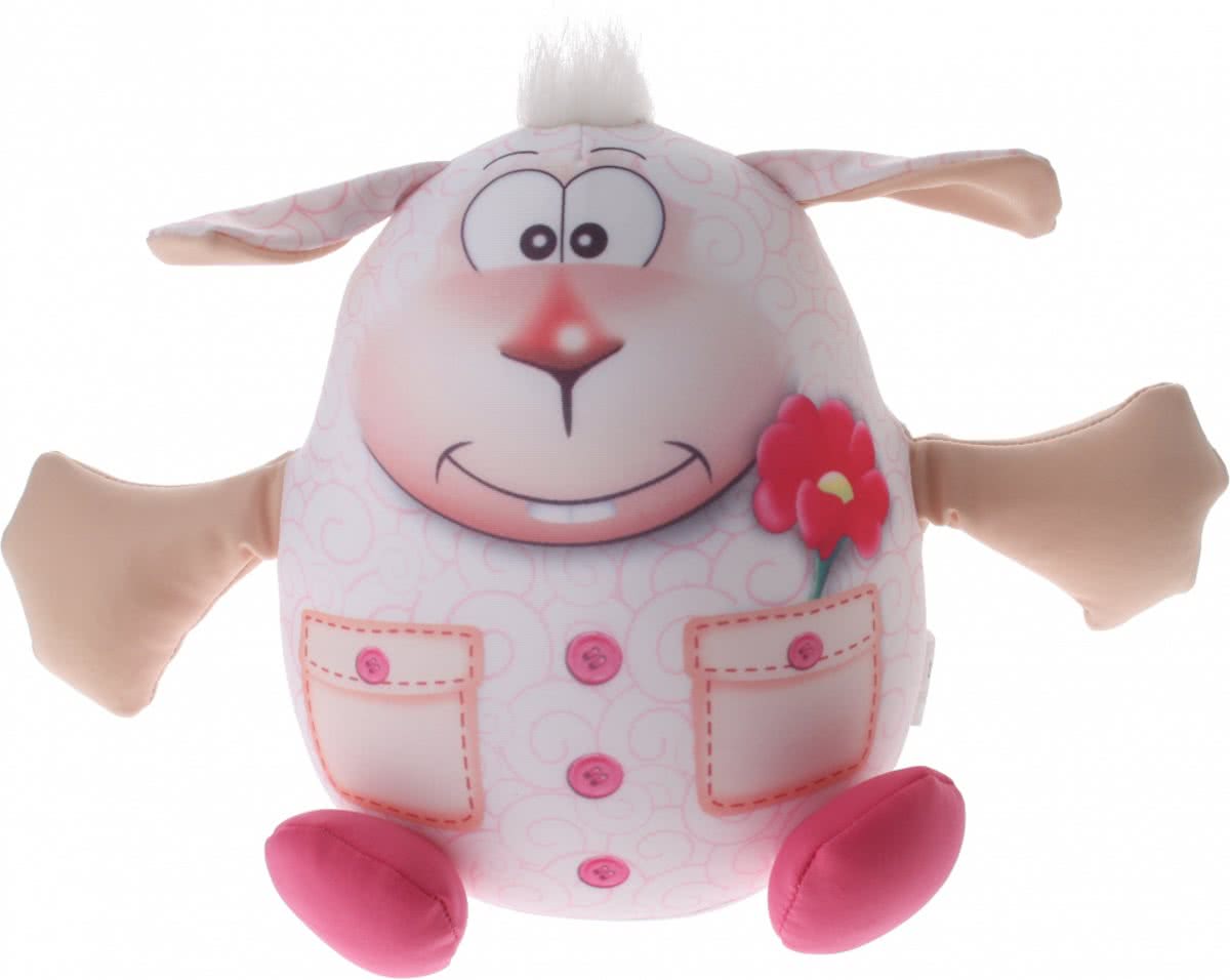 Eddy Toys Dierenvriend knuffel schaap 20 cm