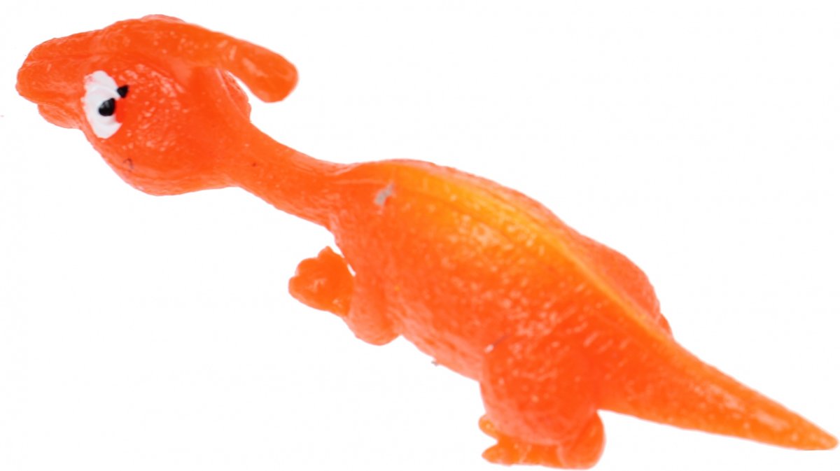 Eddy Toys Dinosaurus Acasaurus Katapult Oranje 10 Cm