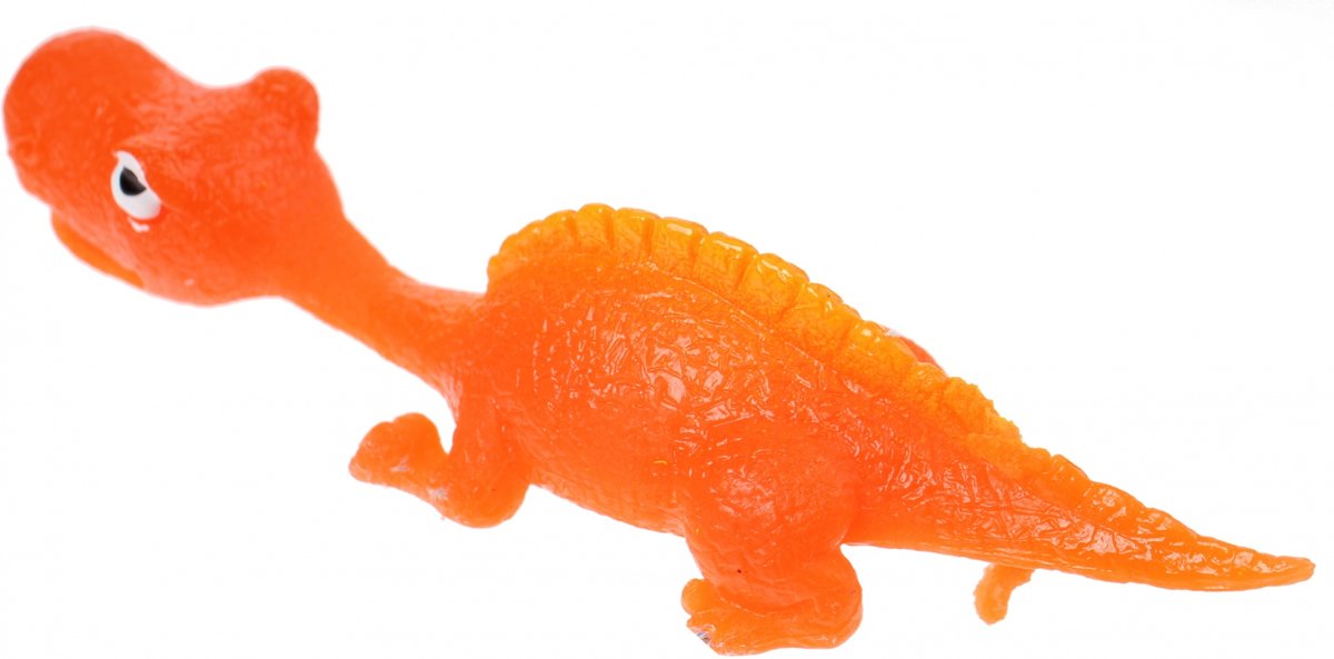 Eddy Toys Dinosaurus Acrocanthosaurus Katapult Oranje 10 Cm