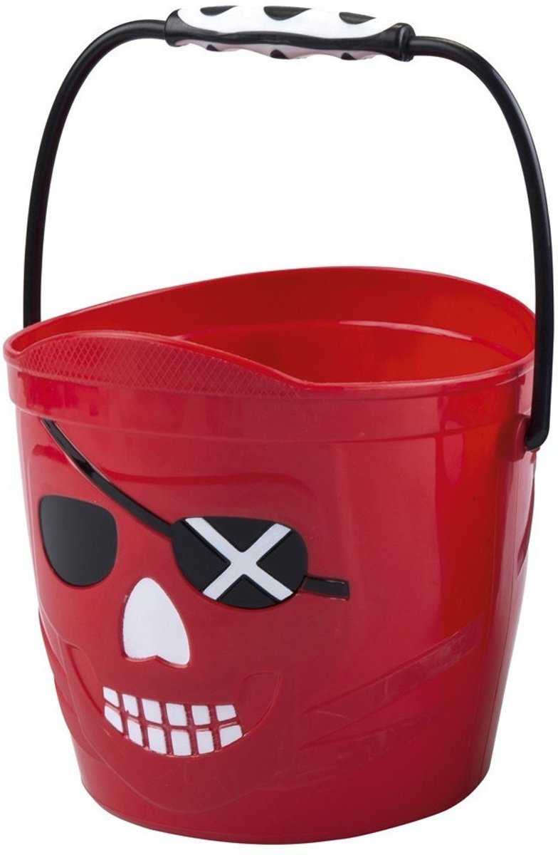 Eddy Toys Emmer Piraten Jongens 19 X 18 Cm Rood