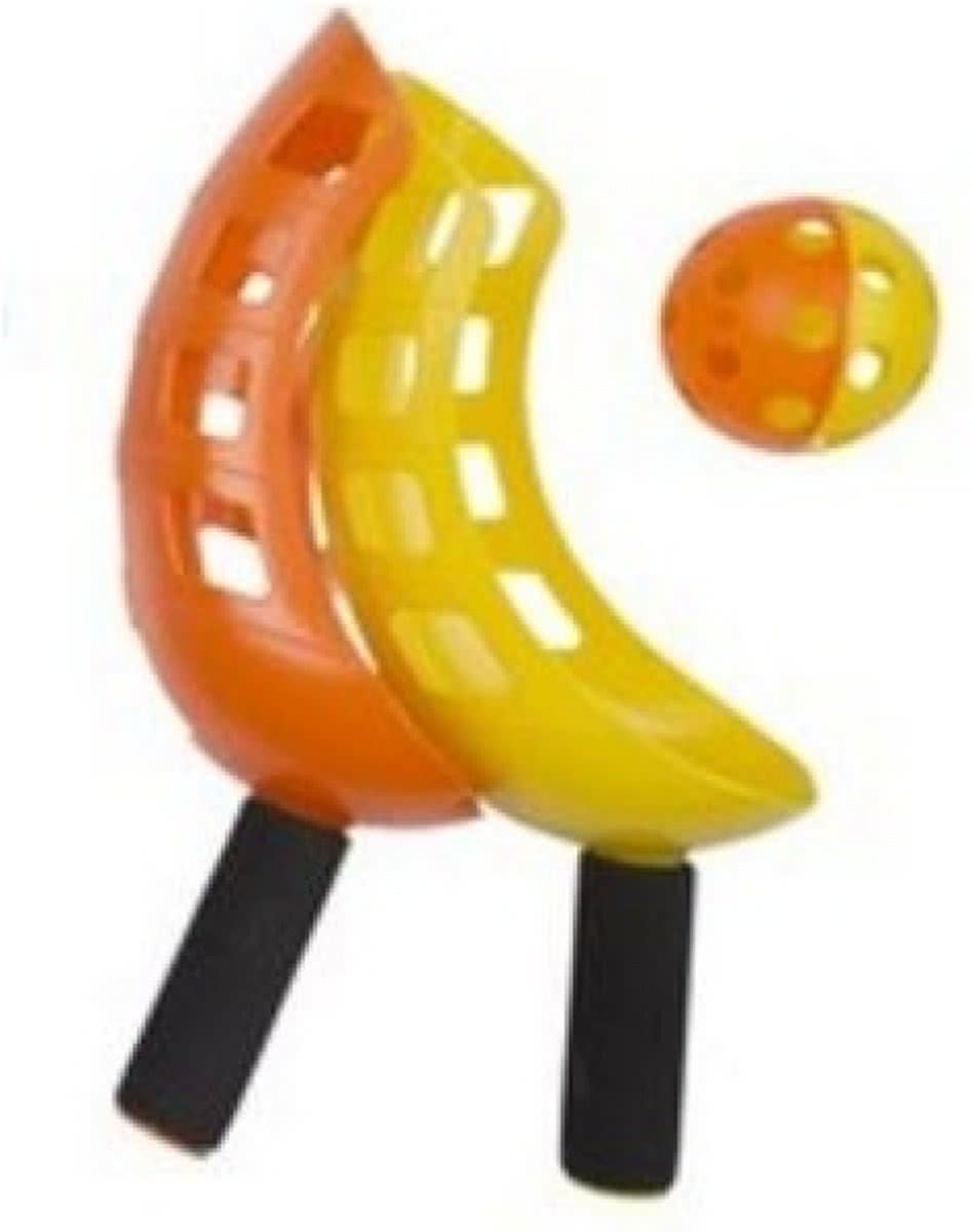 Eddy Toys Gooi- en Vangspel oranje 37 cm