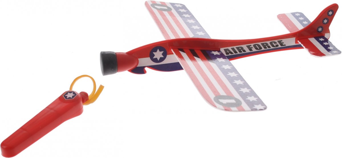 Eddy Toys Katapult Vliegtuig Usa Air Force 20 Cm