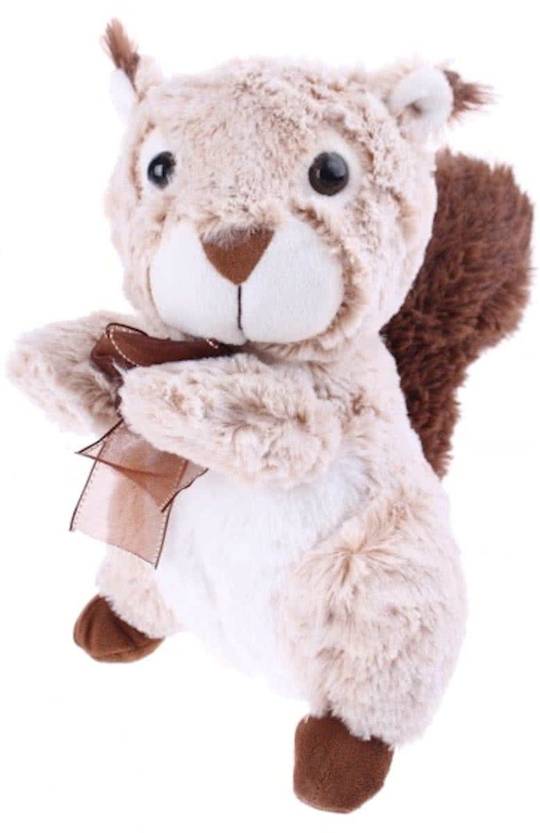 Eddy Toys Knuffel Eekhoorn Beige 27 Cm