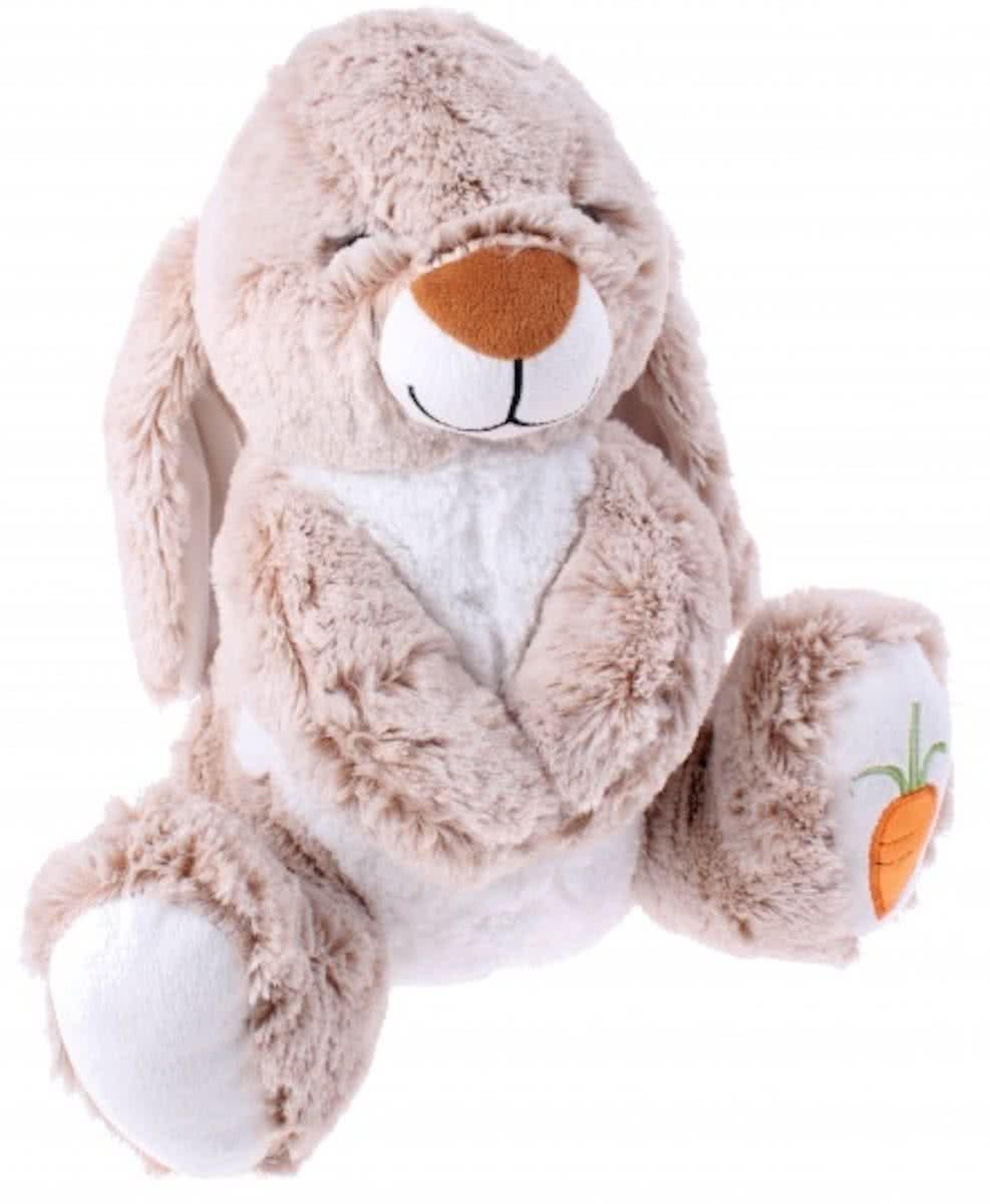 Eddy Toys Knuffel Konijn Beige 27 Cm