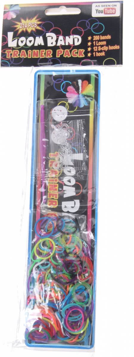 Eddy Toys Loom Bands Armband Maken Blauw 214-delig