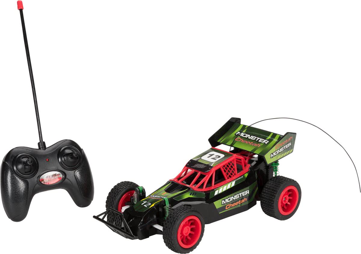 Eddy Toys Monster Racer Groen 24 Cm