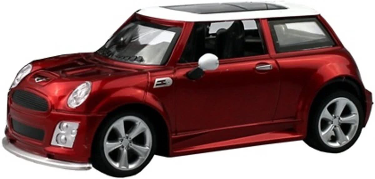 Eddy Toys Rc Mini Cooper 1:24 16.5 Cm Rood