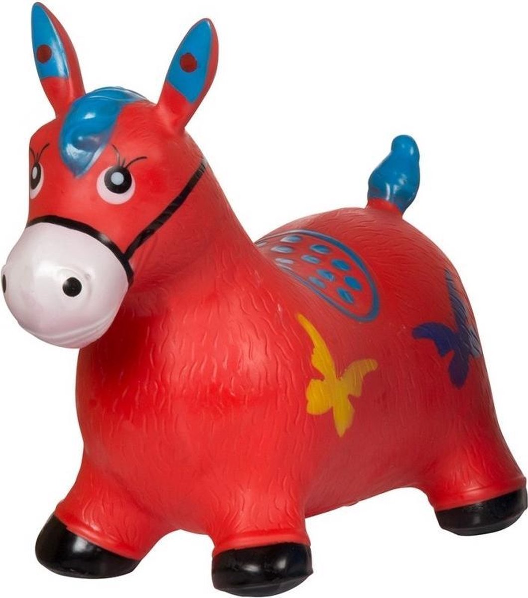 Eddy Toys Skippypaard 49 X 43 X 28 Cm Rood