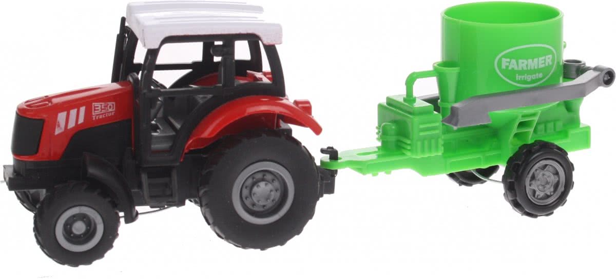 Eddy Toys Tractor Met Mestverspreider