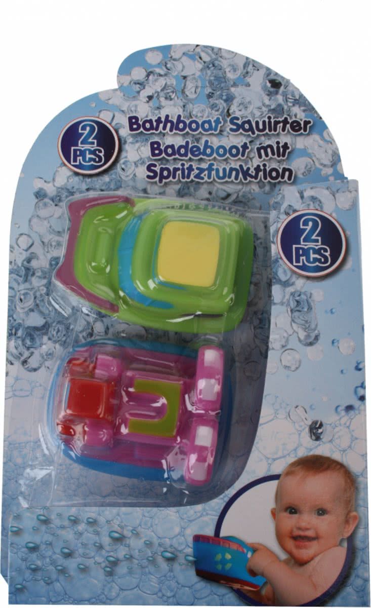 Eddy Toys Waterboot 4 X 6 X 9 Cm Groen/roze