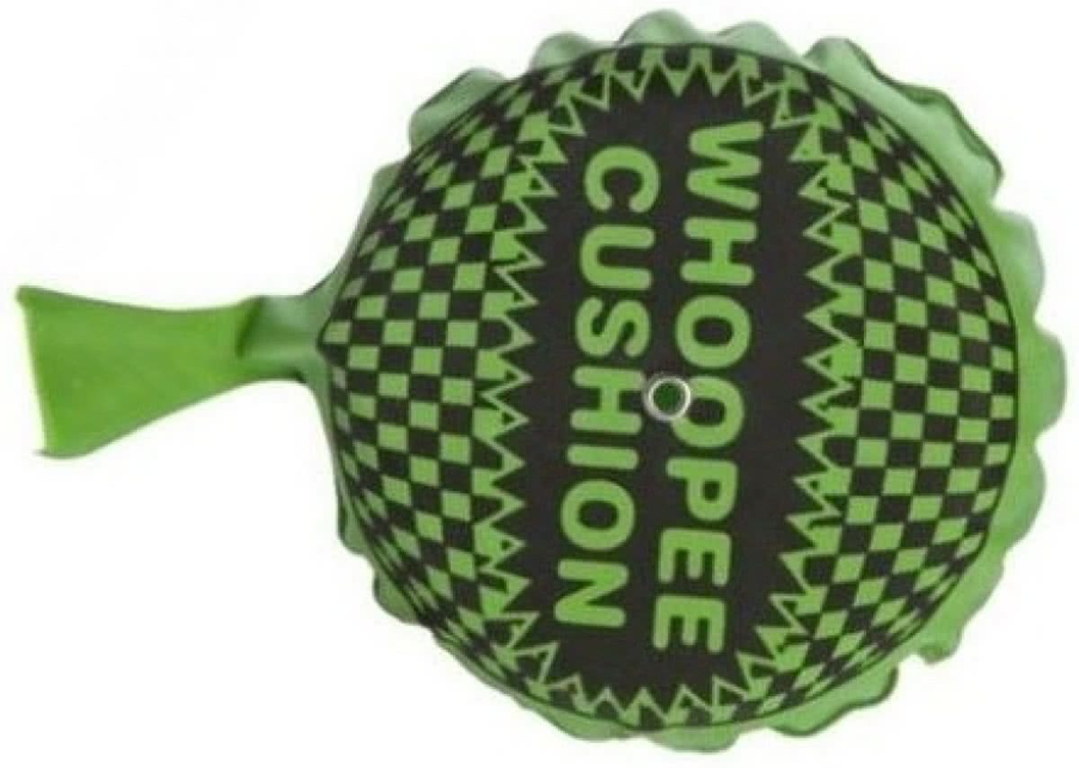 Eddy Toys Whoopee Scheetkussen Groen 18 Cm