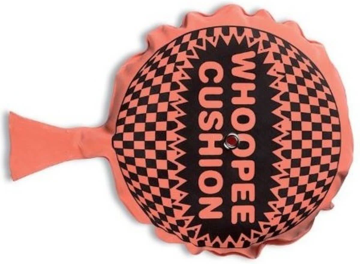 Eddy Toys Whoopee scheetkussen oranje 18 cm