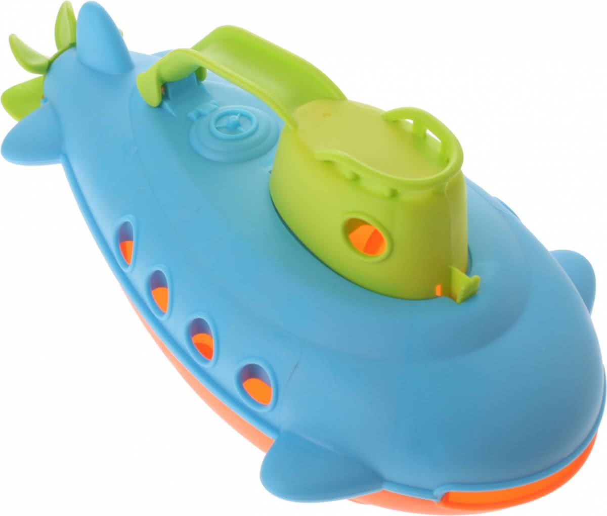 Eddy Toys badspeelgoed duikboot blauw 26 cm