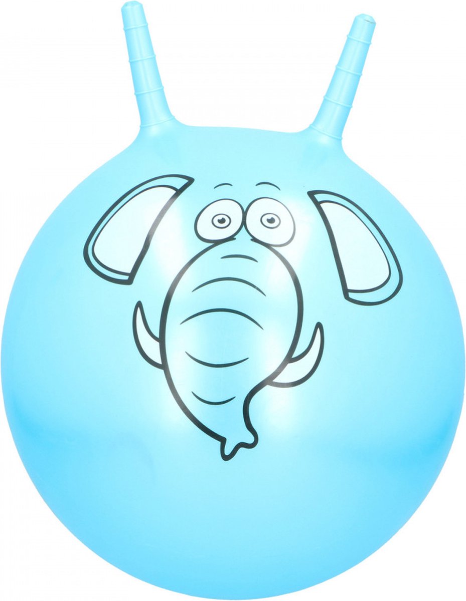 Skippybal 45 cm - Olifant - Blauw