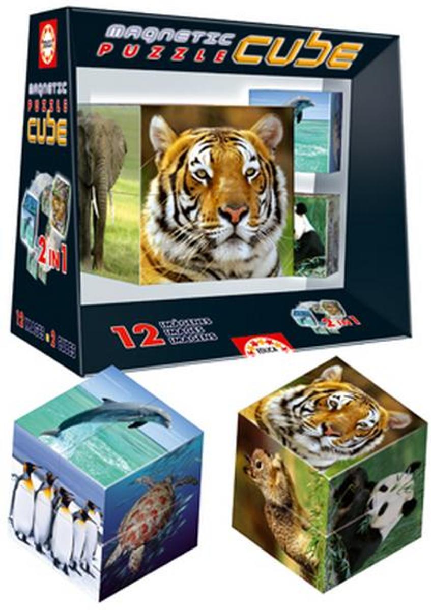 Blokpuzzel - 8 stukken - Wilde Dieren - Educa Puzzel