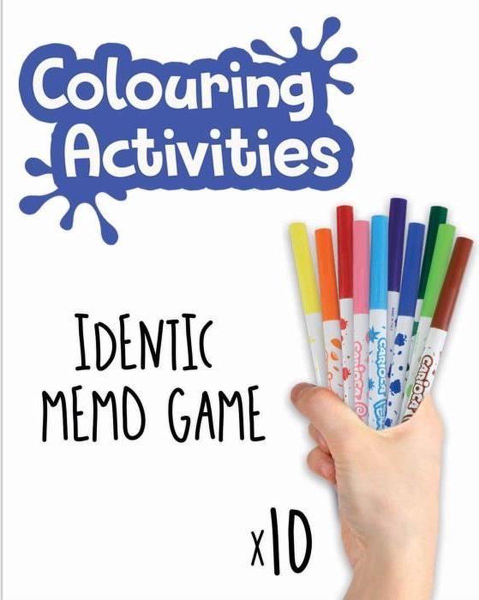 EDUCA - malette game memo identieke geurende kleuren