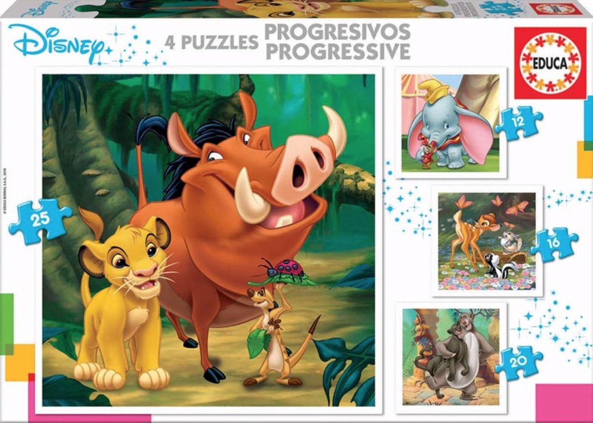 EDUCA progressieve puzzels zeggen