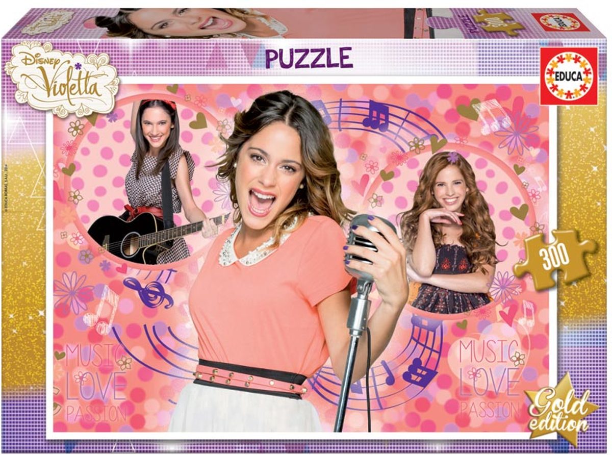 Educa - Disney Violetta gold edition puzzel van 300 stukjes