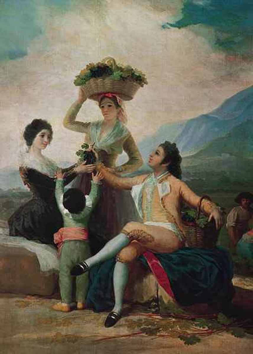 Educa - La Vendimia Francisco de Goya