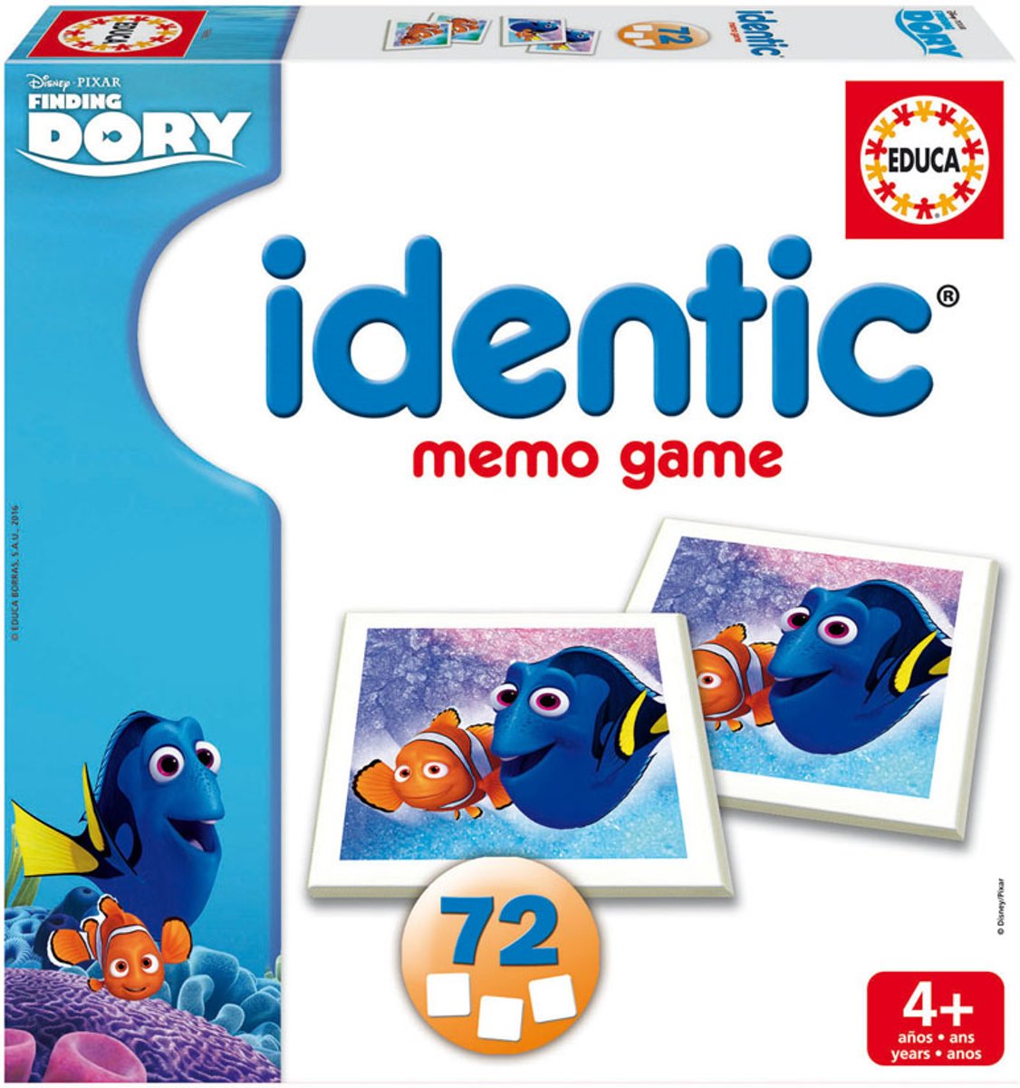 Educa Disney Pixar Finding Dory Identic Memo