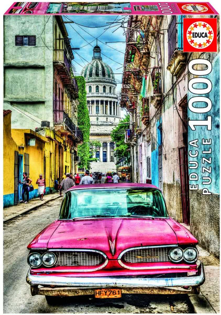 Educa Oldtimer in Havana - 1000 stukjes