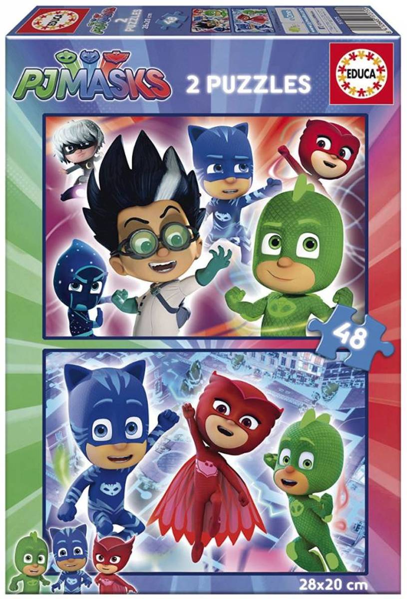 Educa PJ Masks- 2 x 48 stukjes