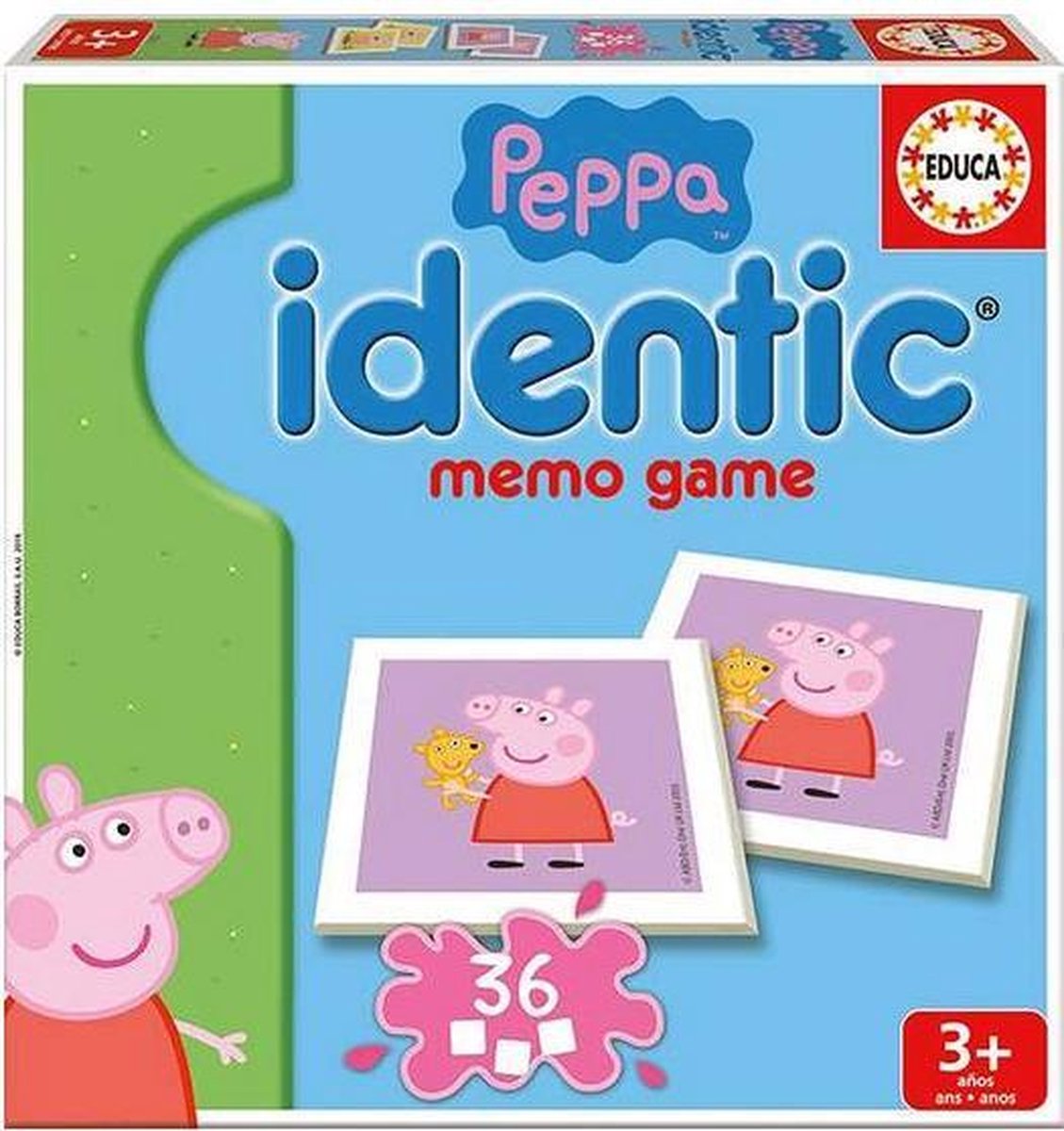 Kaartspellen Peppa Pig Identic Memo Game Educa