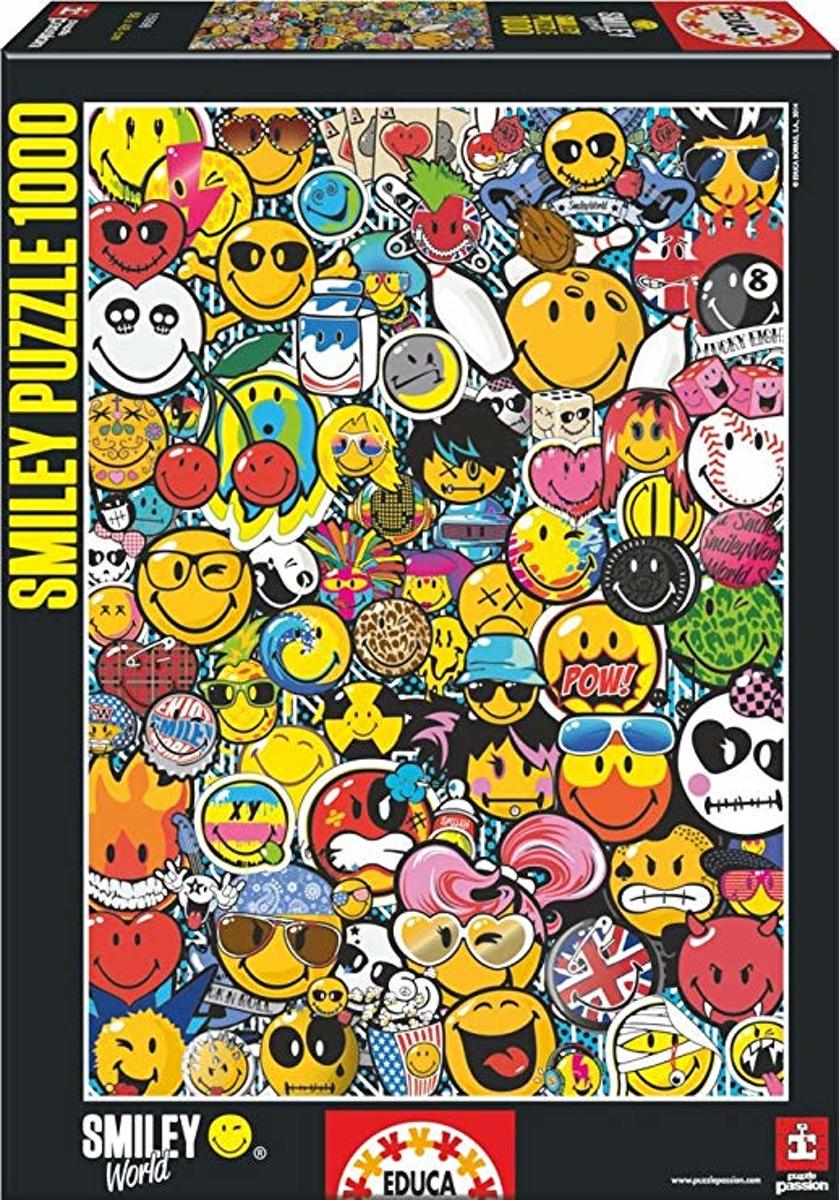 Legpuzzel - 1000 stukjes - Smiley - Educa Puzzel