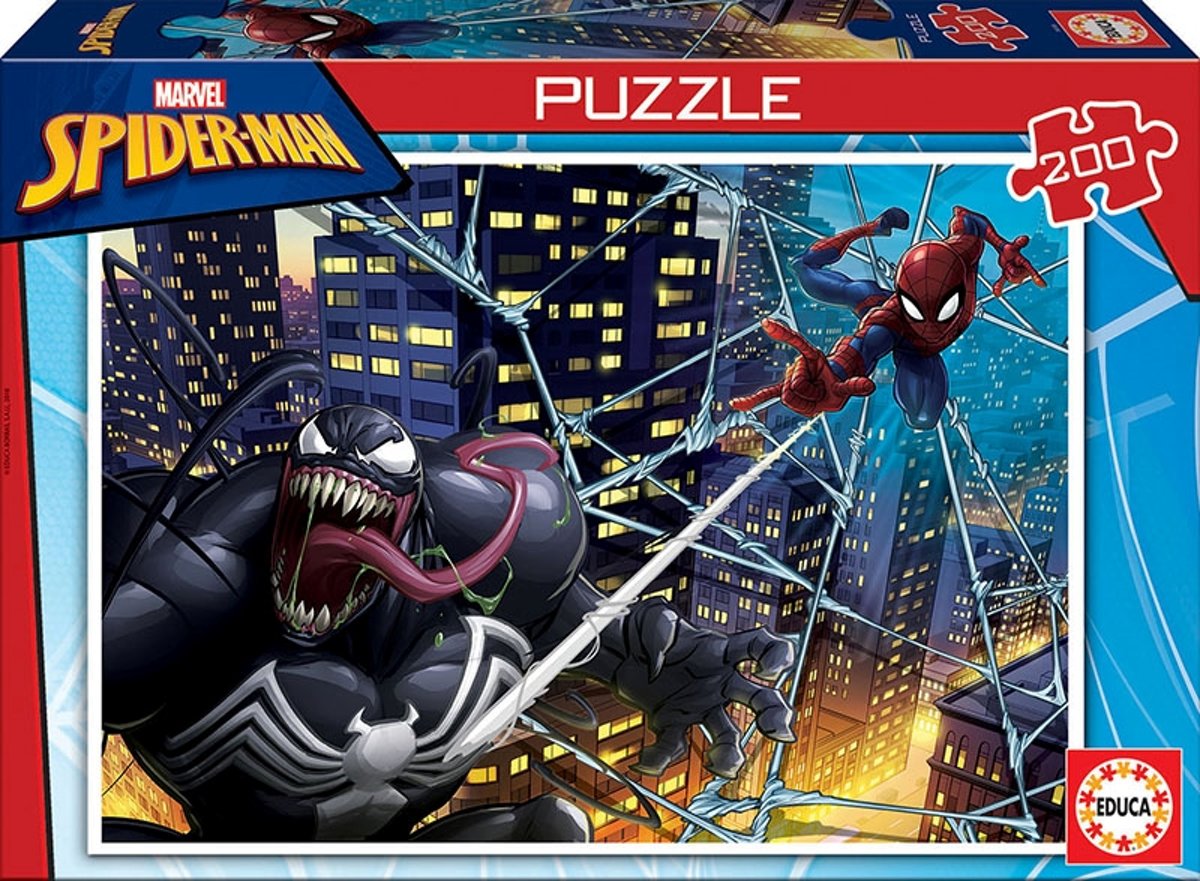 Legpuzzel - 200 stukjes - Spiderman - Educa puzzel