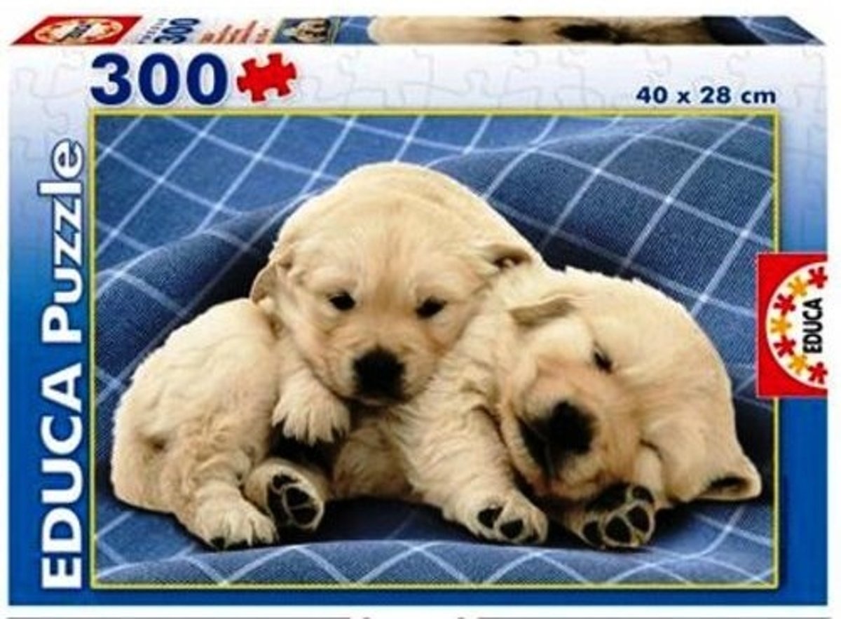 Legpuzzel - 300 stukjes - Lieve Puppies - Educa puzzel