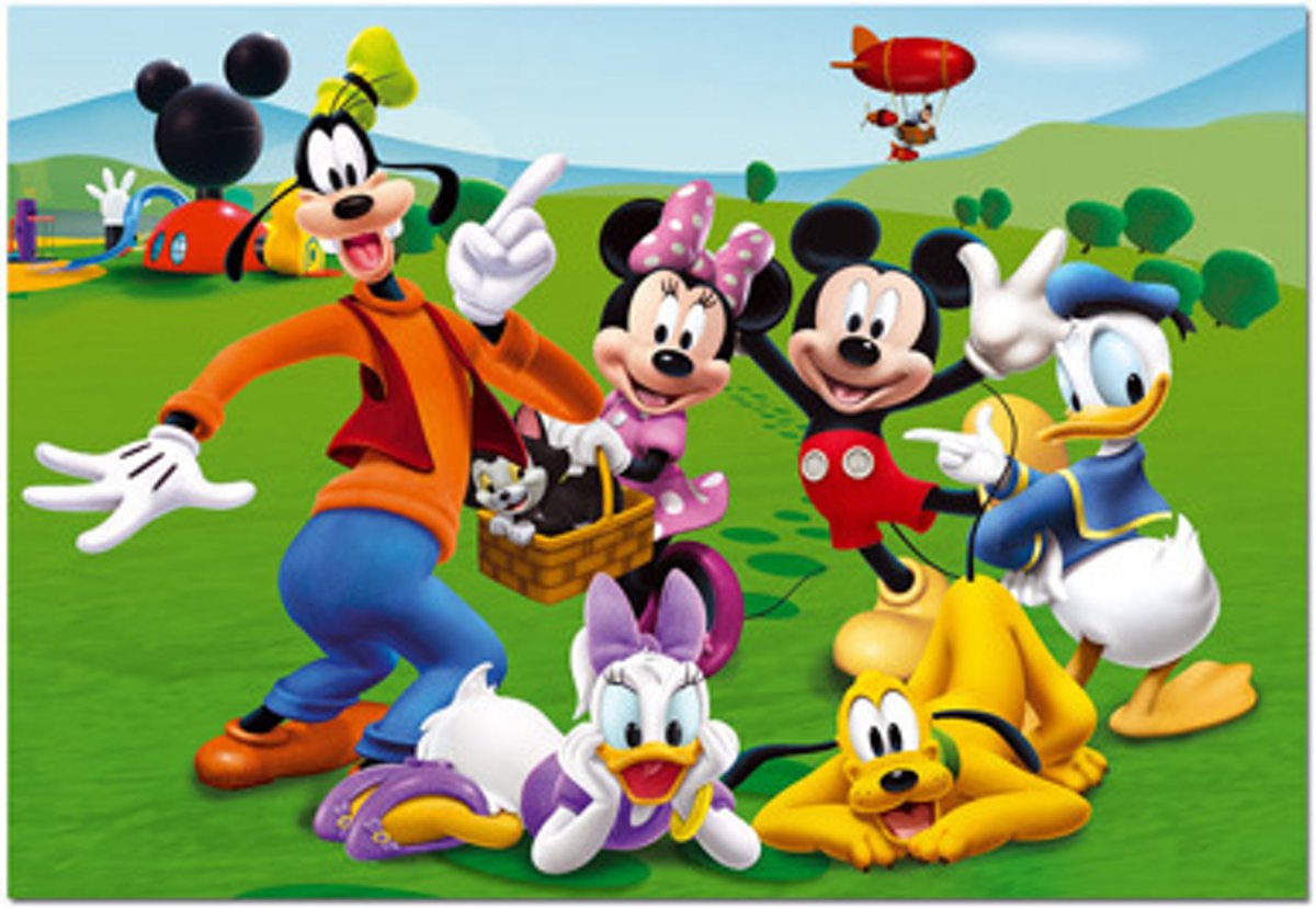 Legpuzzel - 500 stukjes - Disney Mickey Mouse Clubhouse - Eduva Puzzel