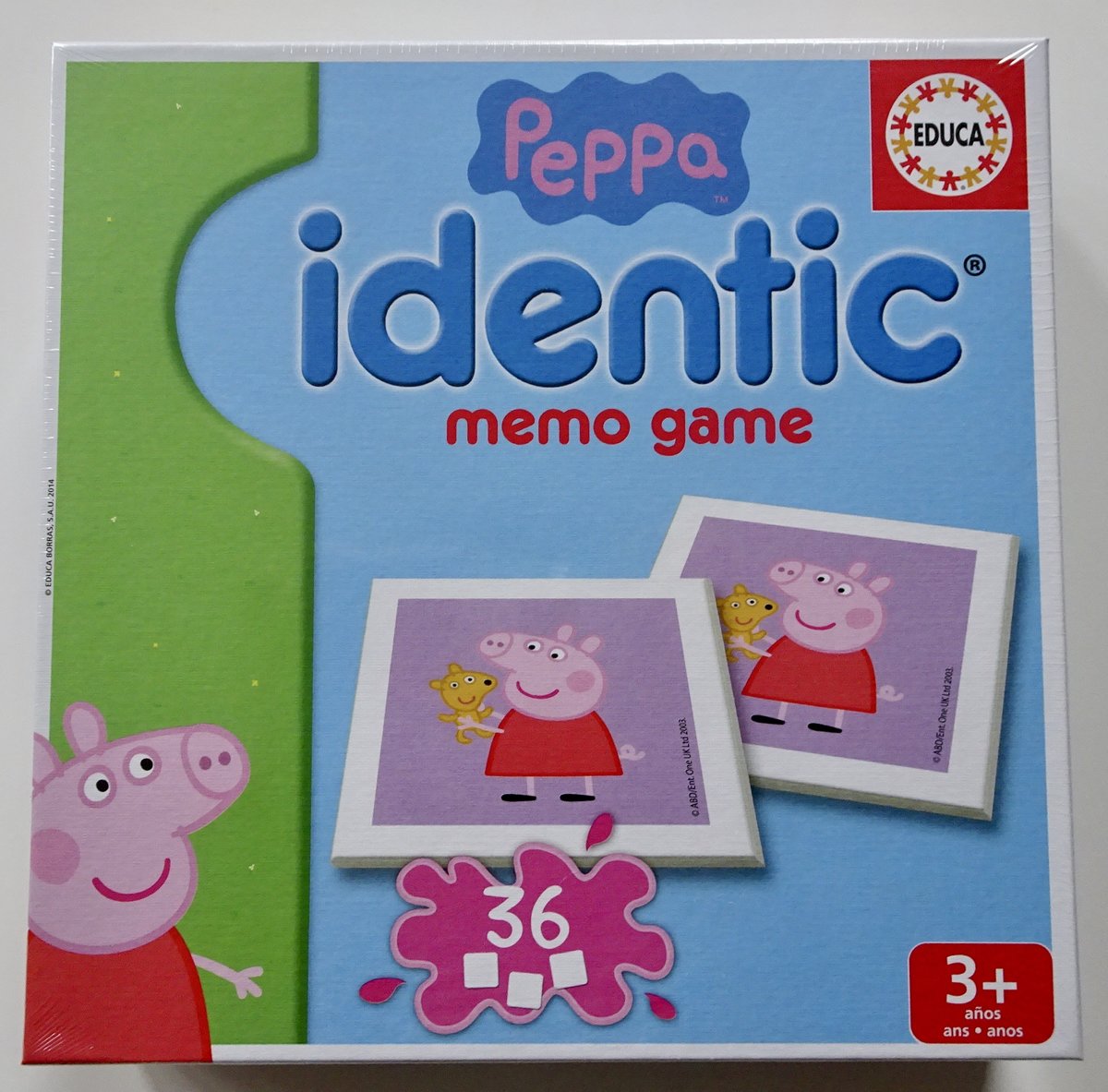 Memo game, memory van Peppa Big