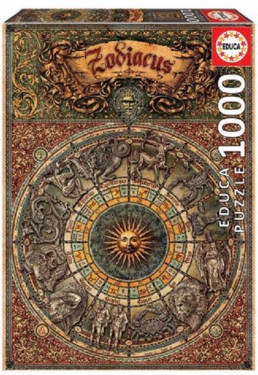 Puzzel 1000 stukjes - Zodiac