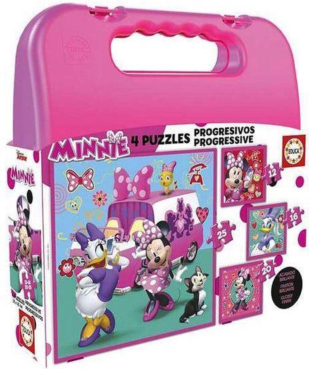 Puzzel Minnie Educa (12-16-20-25 pcs)