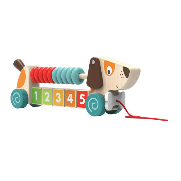 Edushape Trekfiguur Counting Pull-A-Pup