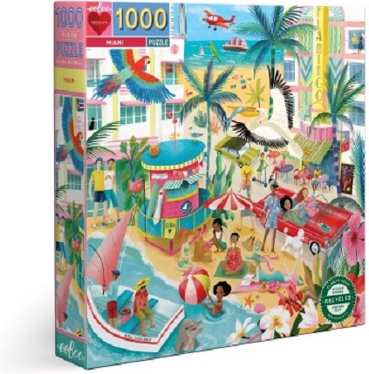 puzzel Eeboo Miami 1000 stukjes