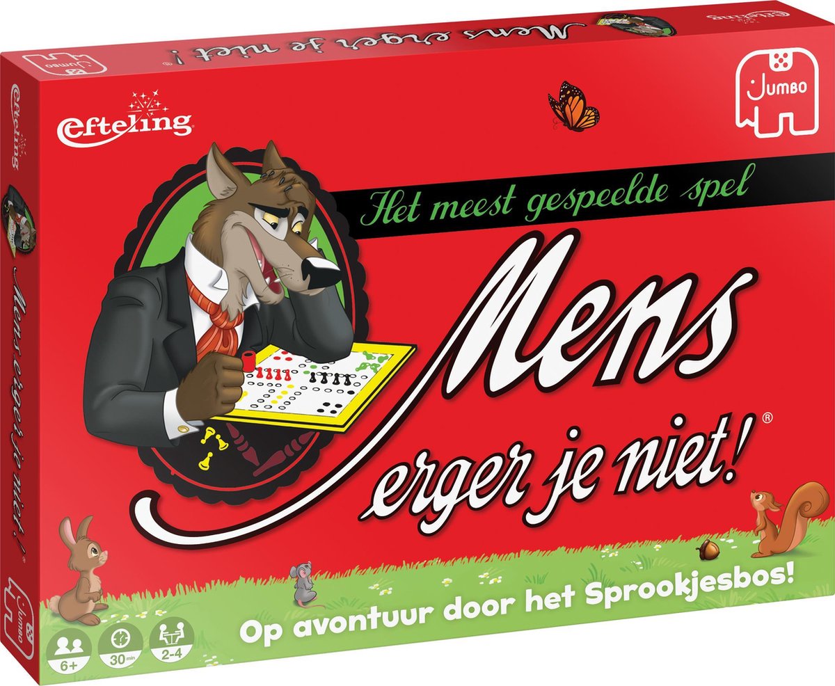 Mens Erger Je Niet Efteling Sprookjesboom - Bordspel