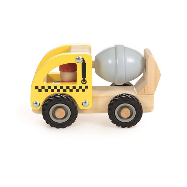 Egmont Toys Cementwagen hout 12x7,5x9 cm