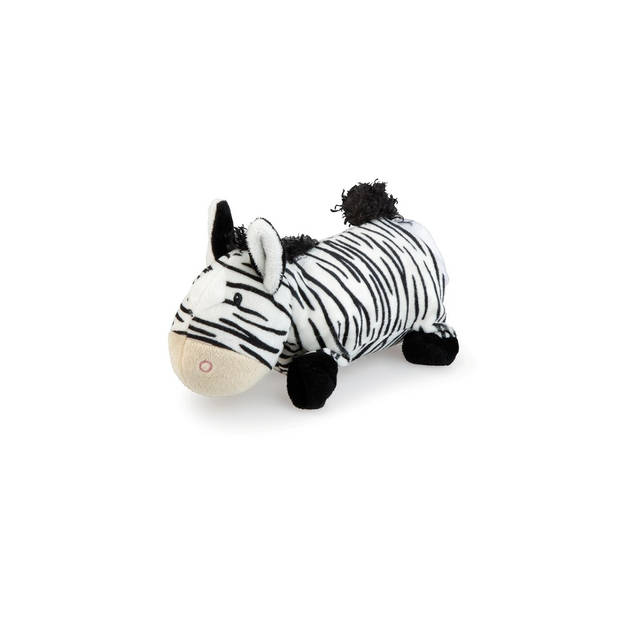 Egmont Toys Handpop dier zebra 24 cm