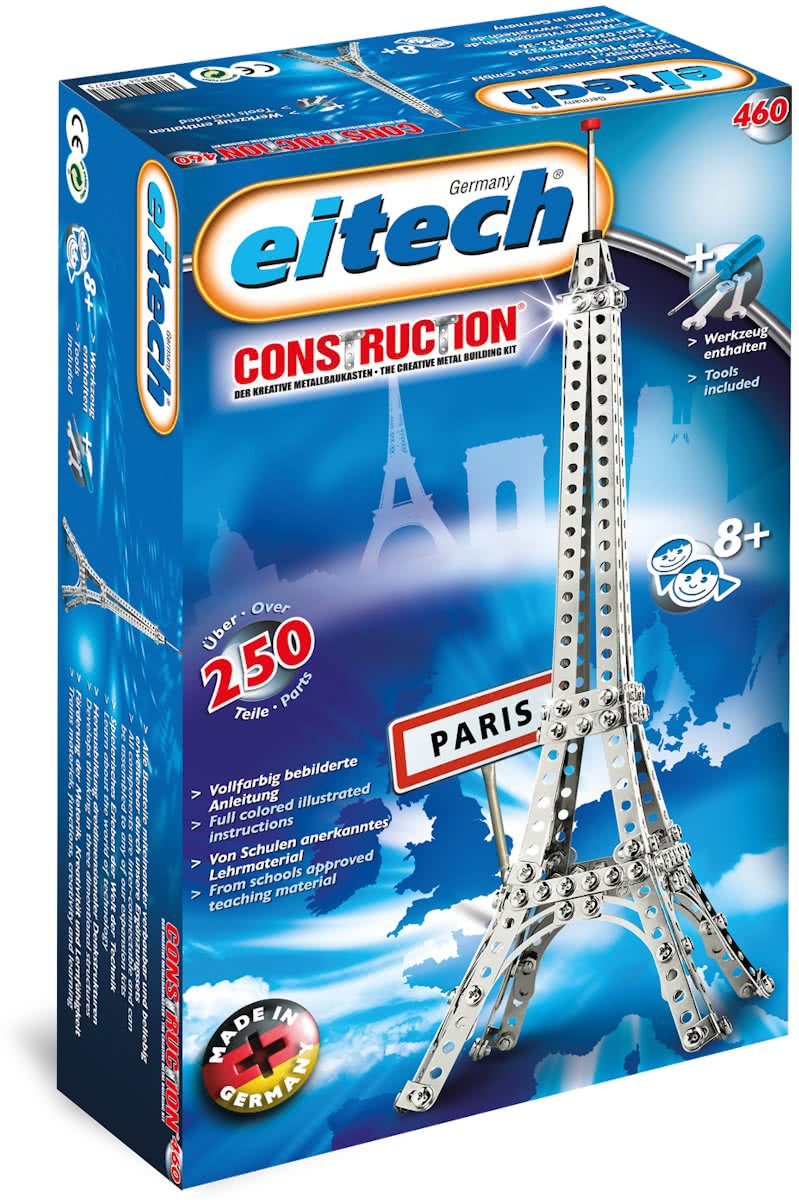 Eitech Constructie - Bouwdoos - Metaal Eiffeltoren