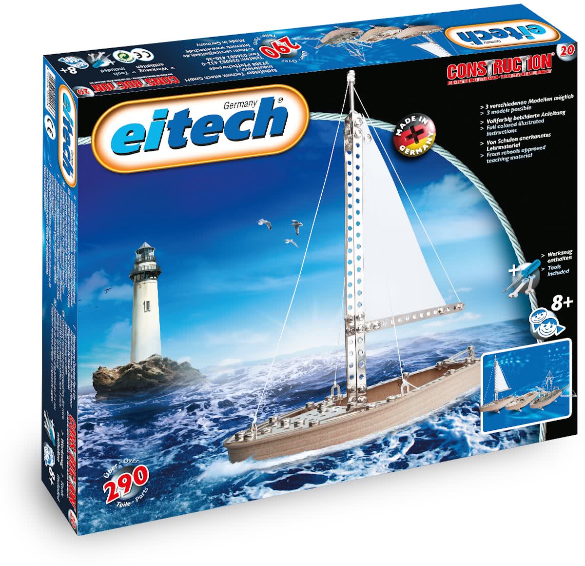 Eitech Constructie - Bouwdoos - Zeilboot