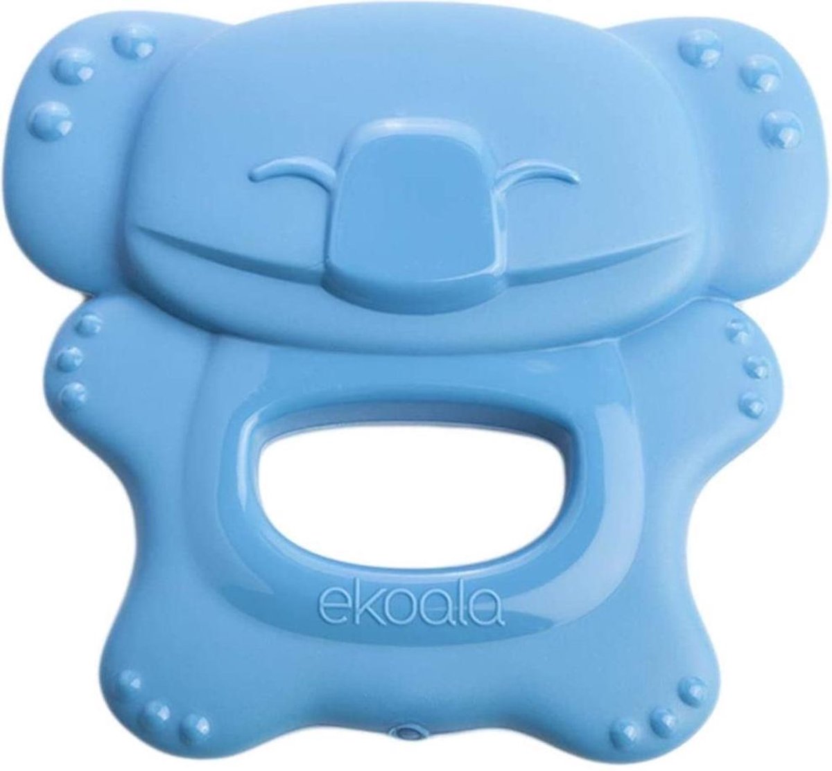 Ekoala Bijtring Ekolly Junior 8 X 9 Cm Biologisch Blauw