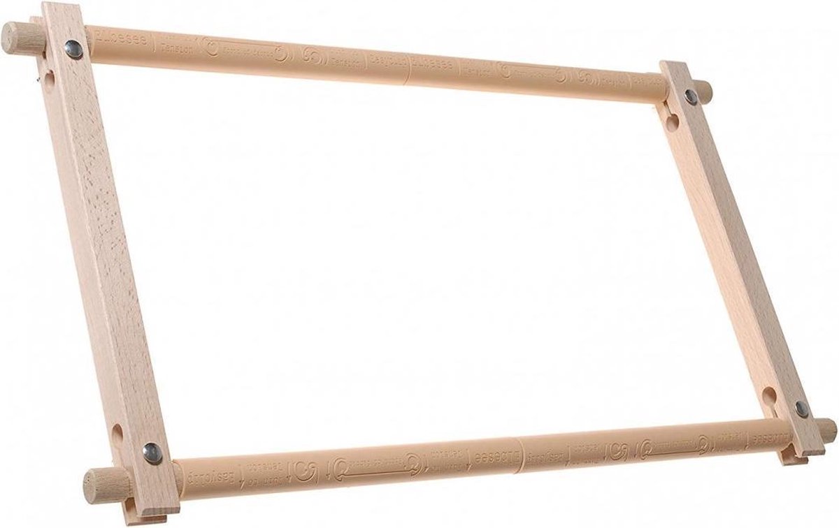 Borduurframe EASY CLIP - borduurraam met  handige clips - ELBESEE