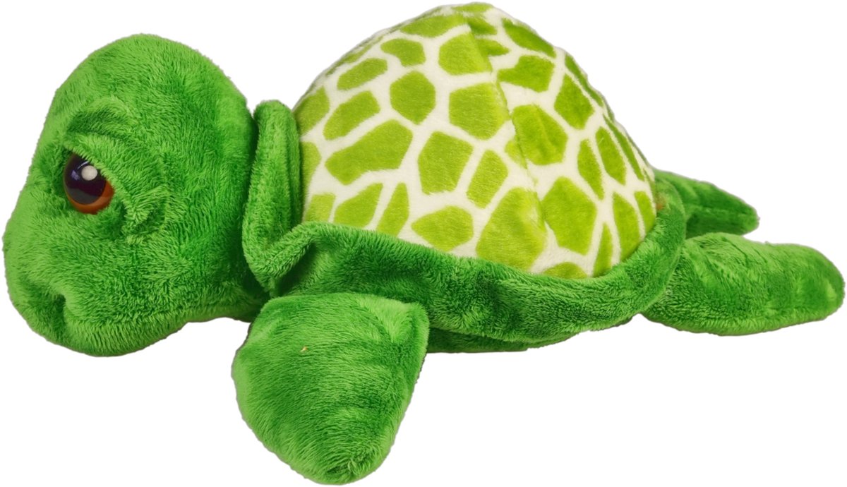   - Unitoys - Grote groene Schildpad 30cm - Knuffel