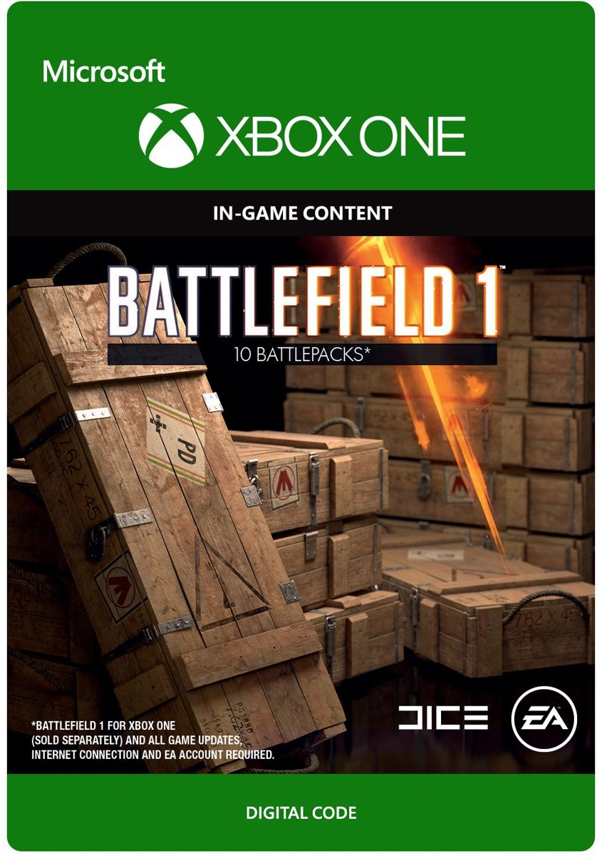 Battlefield 1 - 10 Battlepacks - Xbox One